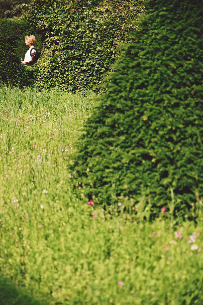 istock Woman Standing By Plants At Park 668801323