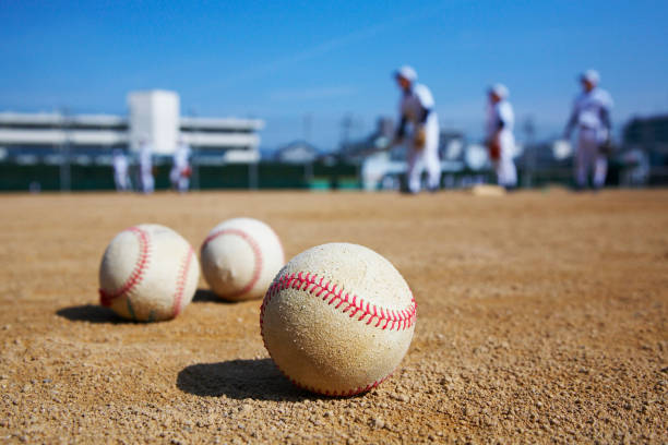 campeonato de béisbol de la high school secundaria nacional - baseball league fotografías e imágenes de stock