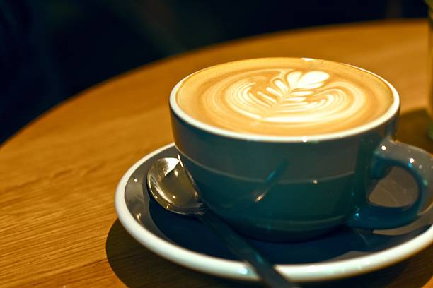 istock Close-Up Of Cappuccino On Table 668805463