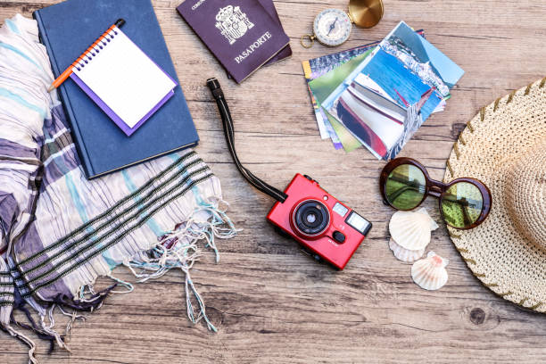 istock Vintage travel concept 668807818