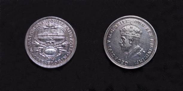 istock Parliament House pre-decimal 1927 Silver Florin. 668808316