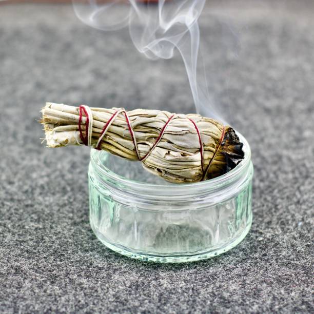 istock White salvia in glass 668811986