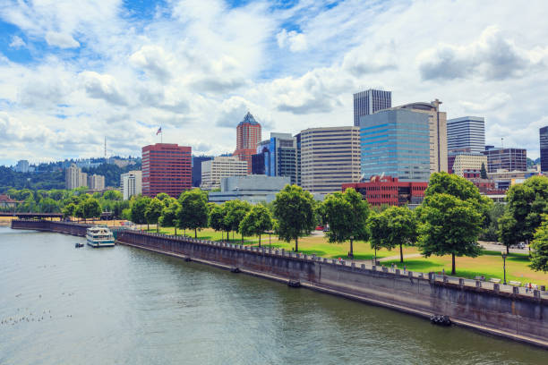 Skyline of Portland, Oregon