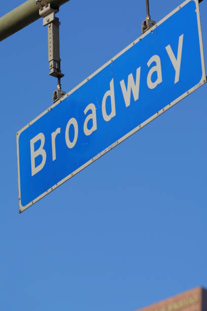istock Broadway street sign 668866968