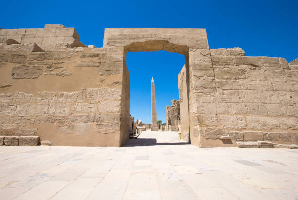 istock Obelisk of Queen Hapshetsut in Karnak, Egypt 668881474