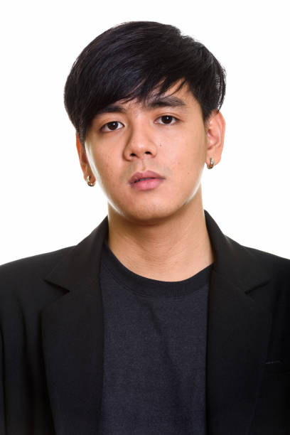 istock Face of cool handsome Asian man 668885150