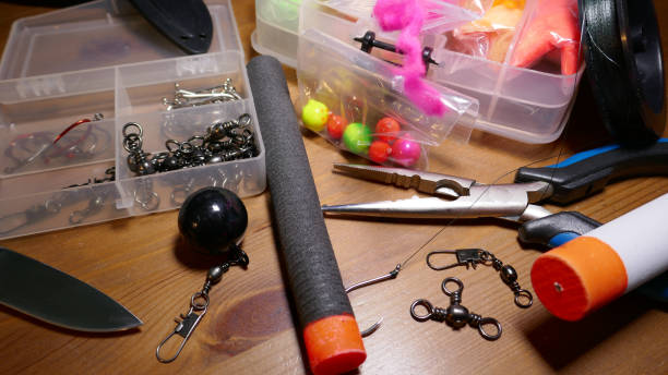 istock Salmon Fishing Tackle 668891956