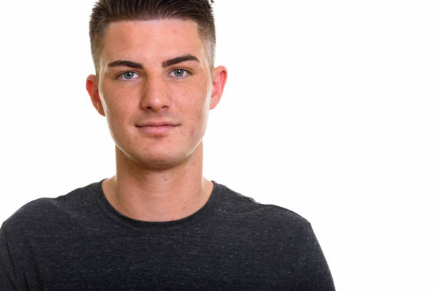 istock Close up of young handsome man 668895512