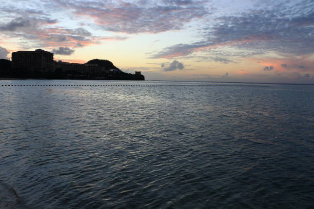 istock sunset of GUAM 668902008