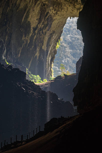 istock Inside Deer Cave, looking out, in Mulu National Park, Borneo 668911908