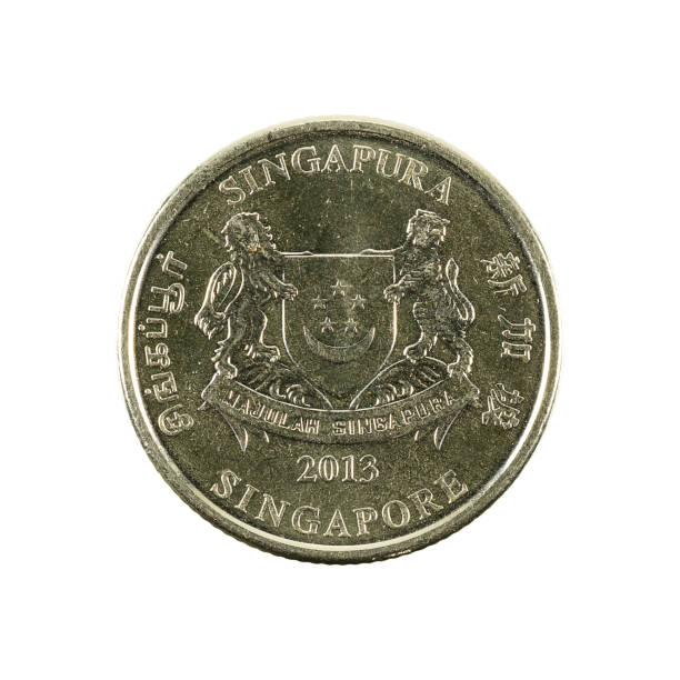 istock 20 singapore cent coin (2013) reverse isolated on white background 668916012