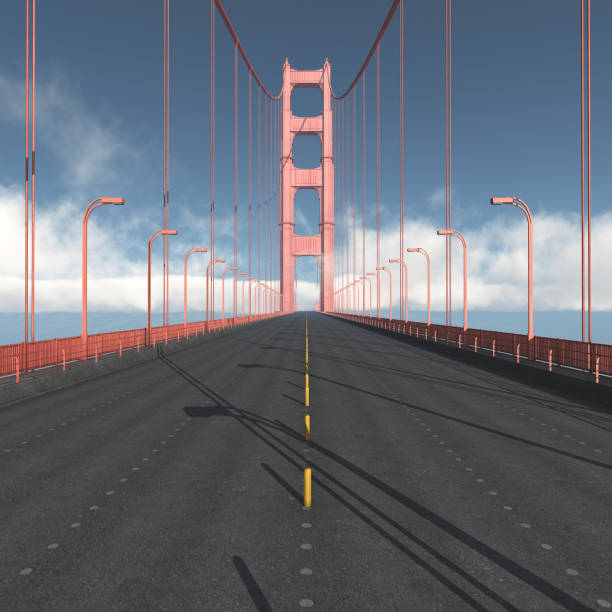 istock Roadway of the Golden Gate Bridge in San Francisco 668941202