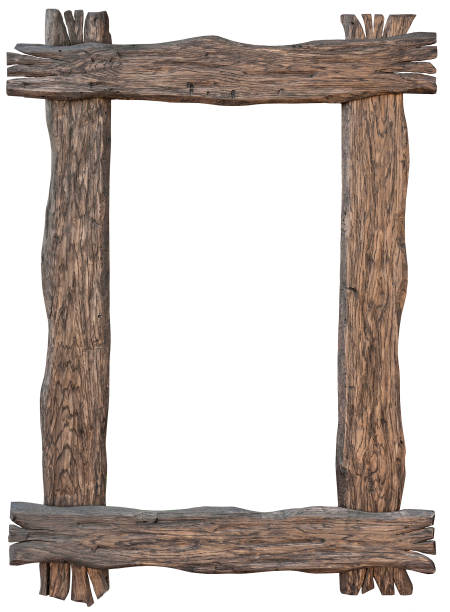istock Wooden carved frame 668948296