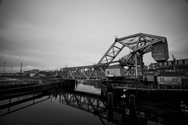Skansen bridge stock photo