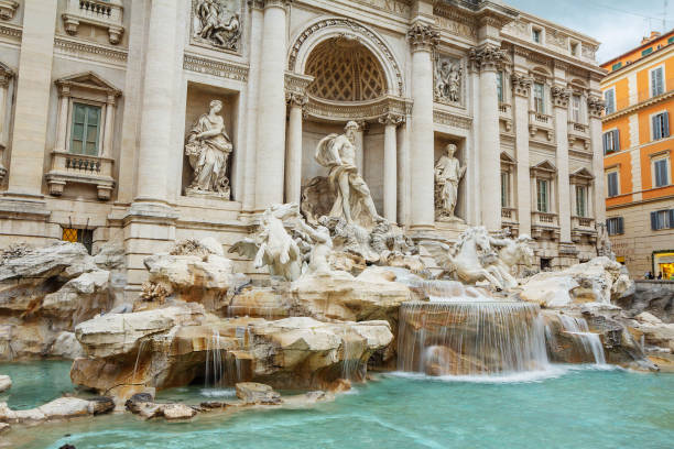 istock Italy. Rome. The Trevi Fountain. 668973524