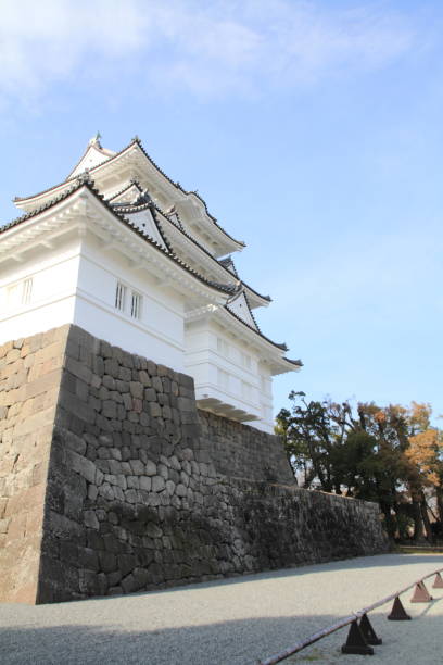 神奈川県塔の小田原城 - 小田原城 ストックフォトと画像