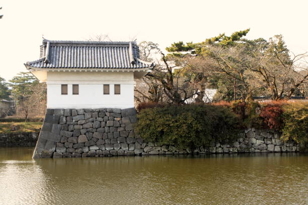 神奈川県の小田原城の櫓 - 小田原城 ストックフォトと画像