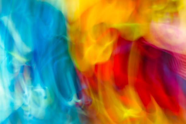 istock Colorful abstract light vivid color blurred background. 669035070