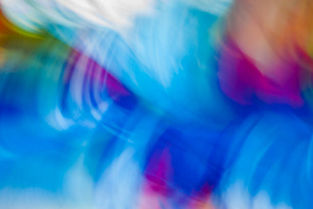 istock Colorful abstract light vivid color blurred background. 669035264