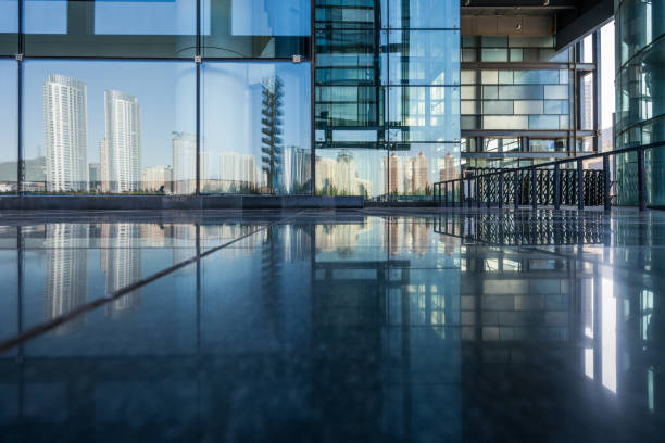 istock square front of modern office buildings 669054110