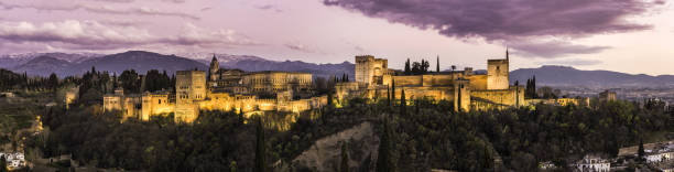 istock Panorama of Alhambra palace in Granada,Spain 669057790