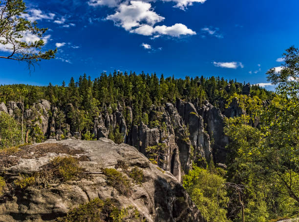 istock Adrspach-Teplice Rocks, Czech Republic 669074158