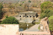 Rani Talav view from Baz Bahadur’s Palace in Mandu