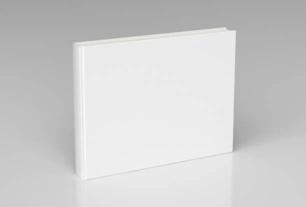 пустая обложка книги стоя - hardcover book стоковые фото и изображения