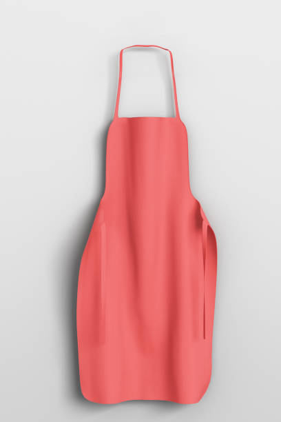 istock Apron, cooking clotch uniform mockup 669115112