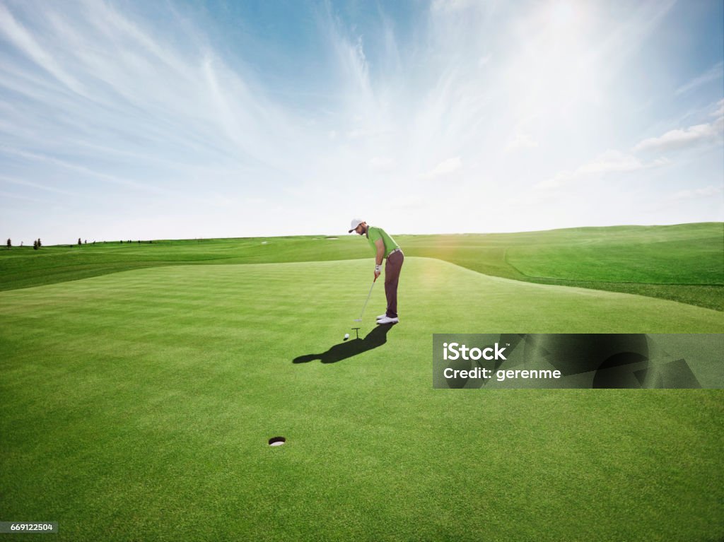 golfer golfer playing golf Golf Stock Photo