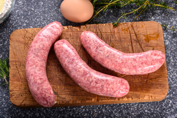 istock Raw Italian sausage 669154064