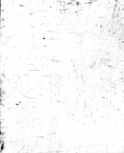 dirt overlay Abstract dust particle and dust grain texture on white background, dirt overlay or screen effect use for grunge background vintage style. scratched photos stock pictures, royalty-free photos & images