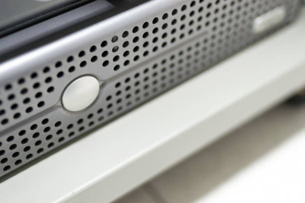 istock Network servers in data room Domestic Room 669163980