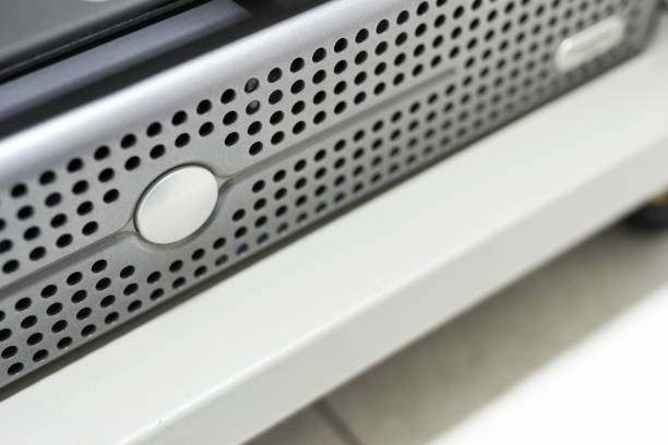 istock Network servers in data room Domestic Room 669163984