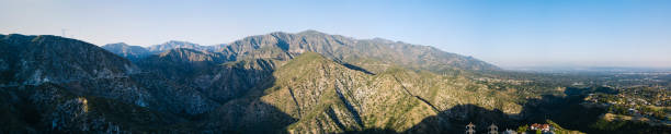 istock Shadowy Mountain Aerial Panorama 669167468