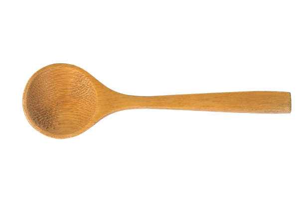 istock Wooden spoon isolated on white background , clipping path 669178210