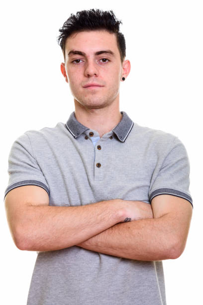 istock Studio shot of young man with arms crossed 669187712