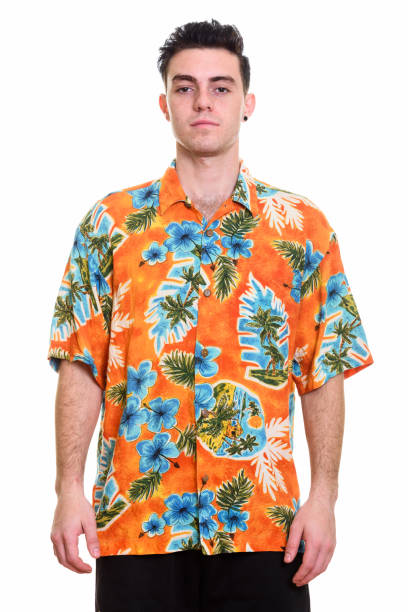 istock Studio shot of young tourist man standing 669188378