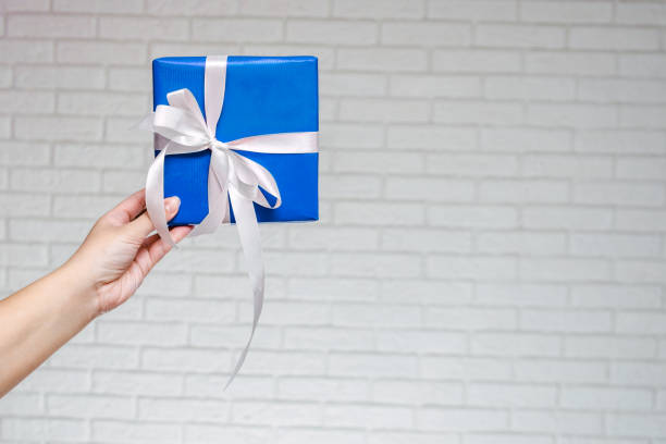 istock gift for a holiday or a festive event 669193376