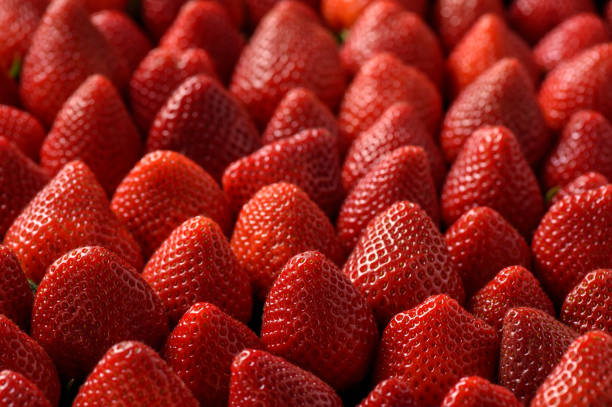 istock Fresh ripe strawberries as background. 669217712