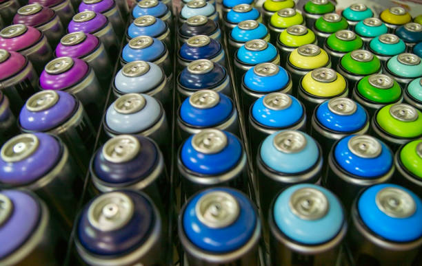 istock colorful cans of paint 669233790