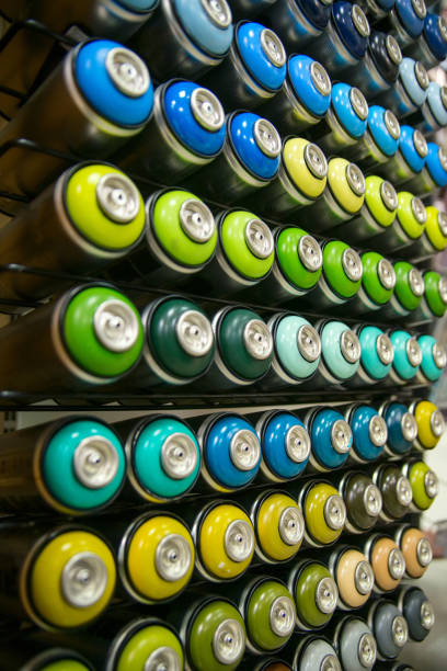 istock colorful cans of paint 669233852