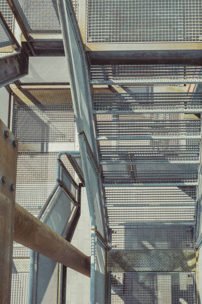 istock Metal Grill Stairs 669246540