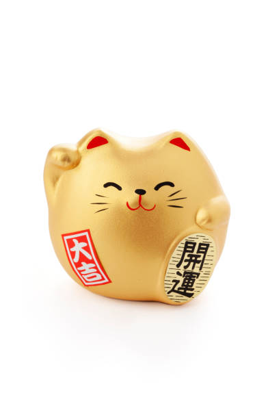 istock Japanese Manekineko Lucky Cat 669260266