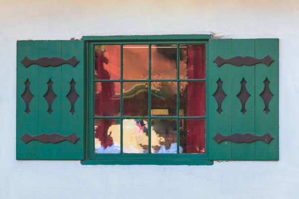 istock Window on facade of house 669260774