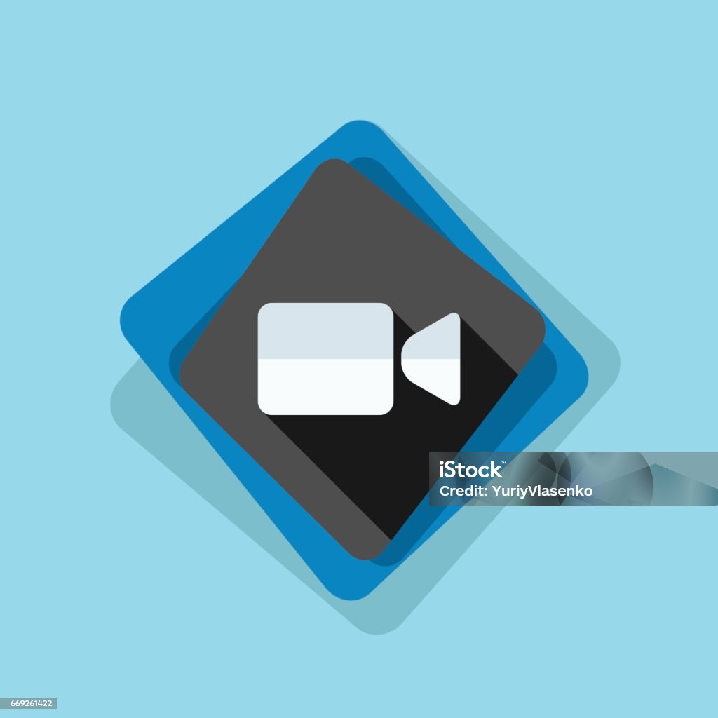 Camera Button Illustration Stock Illustration - Download Image Now ...