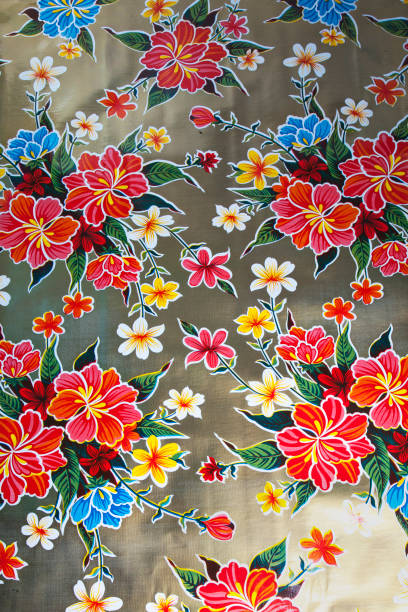Colorful thai peruvian style rug surface close up. More of this motif & more textiles in my port.