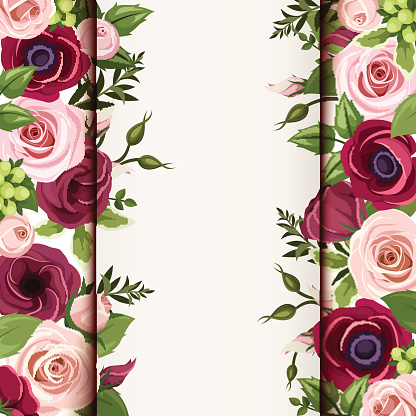 Ilustración de Tarjeta De Invitación Con Rosas Rojas Y Rosas Lisianthuses Y Flores De Anémona Vector Eps10 y más Vectores Libres de Derechos de Aniversario - iStock Ilustración de Tarjeta De Invitación Con Rosas Rojas Y Rosas Lisianthuses Y Flores De Anémona Vector Eps10 y más Vectores Libres de Derechos de Aniversario - iStock