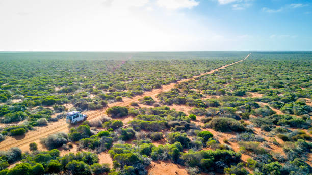 Road trip in Western Australia with a 4WD (wheel drive)