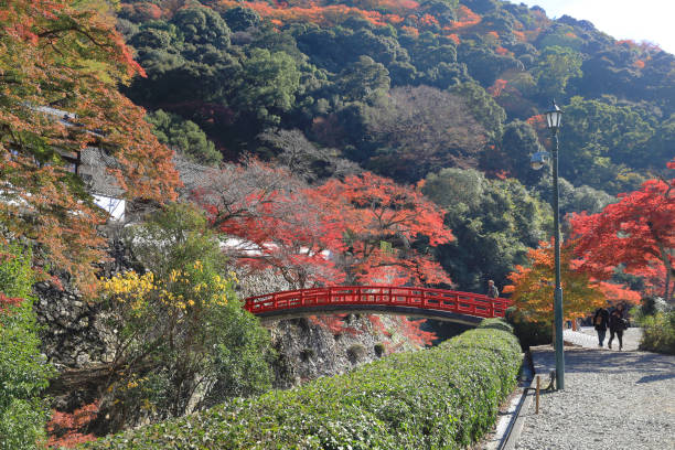istock Autumn Minoo Takianji  in Osaka, Japan. 669288434